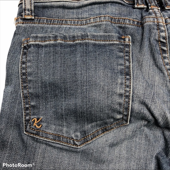 KUT Diana Skinny Distressed Low Rise Stretch Jeans - Picture 13 of 16